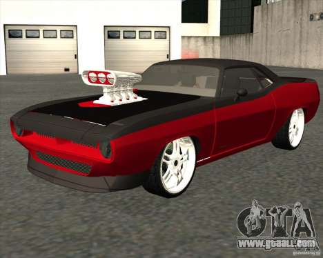 Plymouth Hemi Cuda 440 for GTA San Andreas