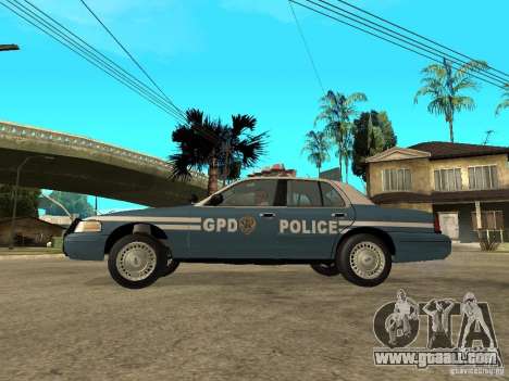 2003 Ford Crown Victoria Gotham City Police Unit for GTA San Andreas