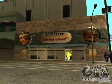 New Burgershot: Golden ČajničeG for GTA San Andreas