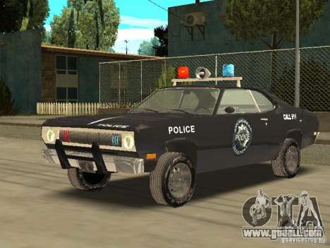 Plymout Duster 340 POLICE v2 for GTA San Andreas
