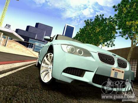 BMW M3 MotoGP SafetyCar for GTA San Andreas