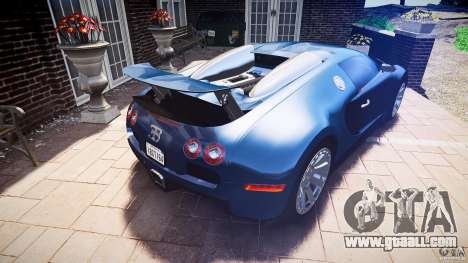 Bugatti Veyron 16.4 v3.0 2005 [EPM] Strasbourg for GTA 4