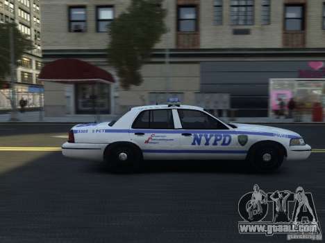 Ford Crown Victoria NYPD 2012 for GTA 4