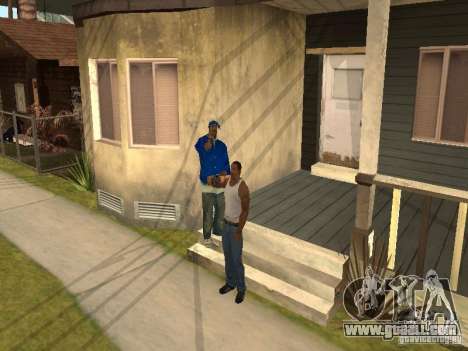 You can sit down, smoke, drink whiskey, vomiting for GTA San Andreas
