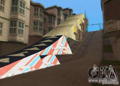 Jump Ramp Stunting for GTA San Andreas