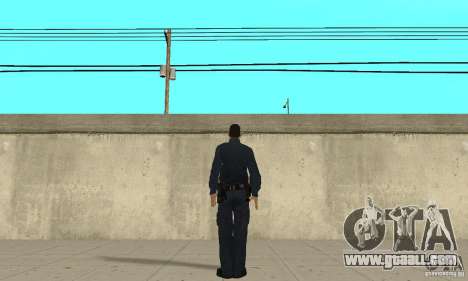 A police officer from GTA 4 for GTA San Andreas