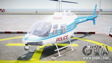 Bell 206 B - Chicago Police Helicopter for GTA 4