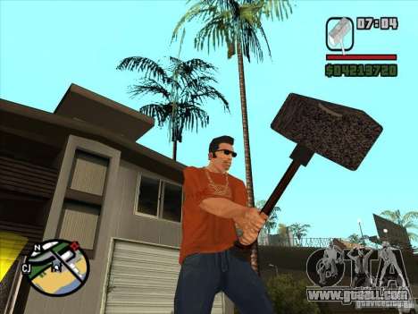 Hammer Of The WarCraft III for GTA San Andreas