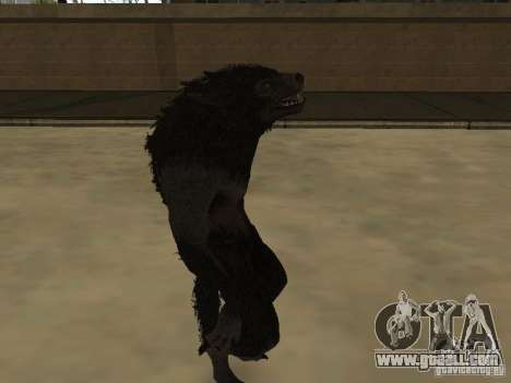 Werewolf from The Elder Scrolls 5 for GTA San Andreas