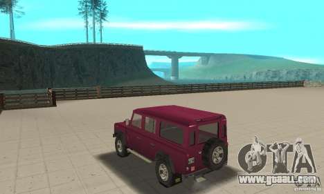 Land Rover Defender 110SW for GTA San Andreas