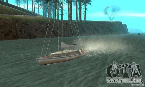 Marquis Segelyacht 09 Textures for GTA San Andreas