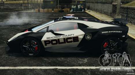 Lamborghini Sesto Elemento 2011 Police v1.0 ELS for GTA 4