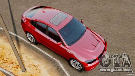 BMW X6 M 2010 for GTA 4