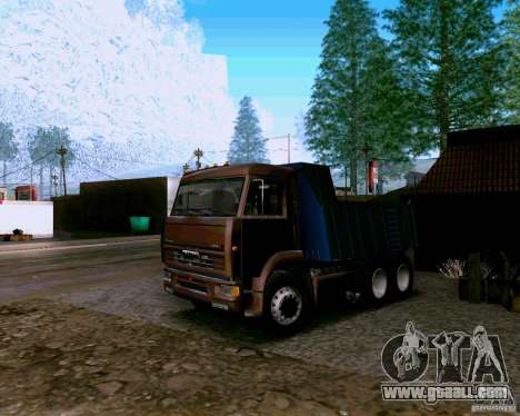 KAMAZ 6520 dump truck for GTA San Andreas