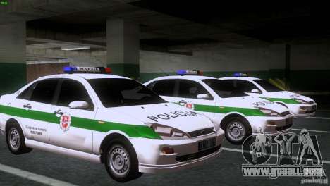 Ford Focus Policija for GTA San Andreas