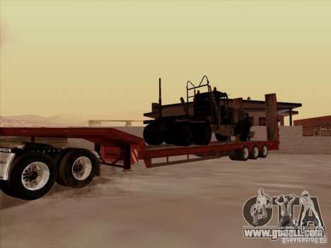 Volvo VNL 670 trailer for GTA San Andreas