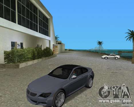 BMW M6 for GTA Vice City