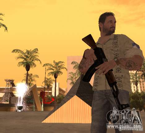 Frank Woods from Call of Duty Black Ops for GTA San Andreas