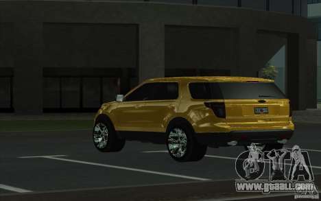 Ford Explorer Limited 2013 for GTA San Andreas