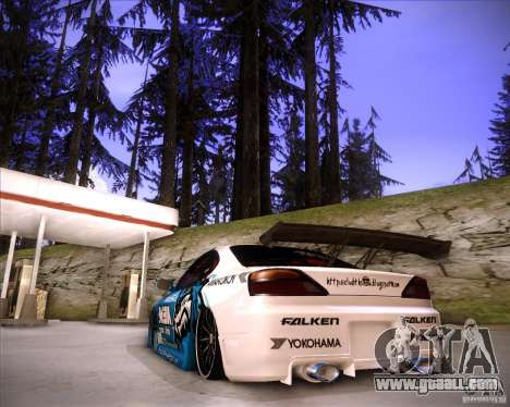 Nissan Silvia S15 Blue Tiger for GTA San Andreas