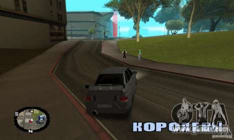Street racing for GTA San Andreas