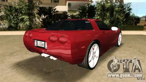 Chevrolet Corvette Z05 for GTA Vice City