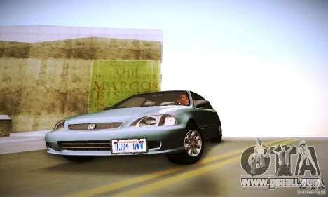 Honda Civic EK9 for GTA San Andreas
