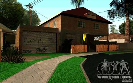 New home on Grove Street CJ for GTA San Andreas