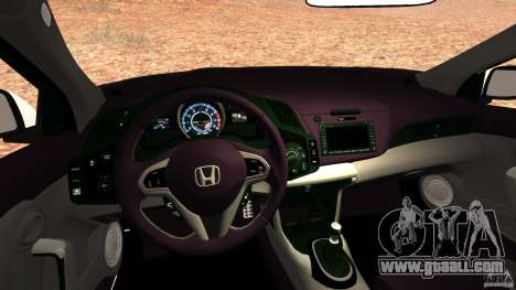 Honda Mugen CR-Z v1.1 for GTA 4