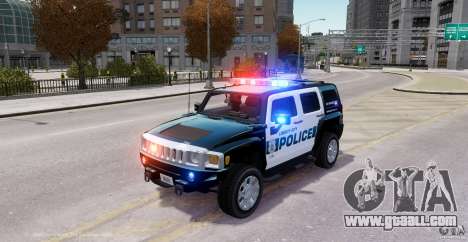 Hummer H3X 2007 LC Police Edition ELS for GTA 4