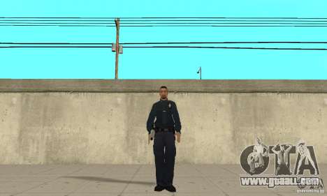 A police officer from GTA 4 for GTA San Andreas