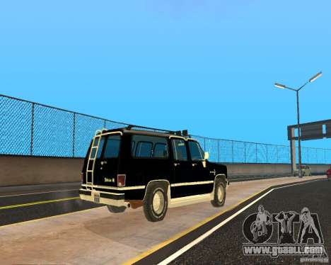 Сhevrolet 1986 Suburban for GTA San Andreas