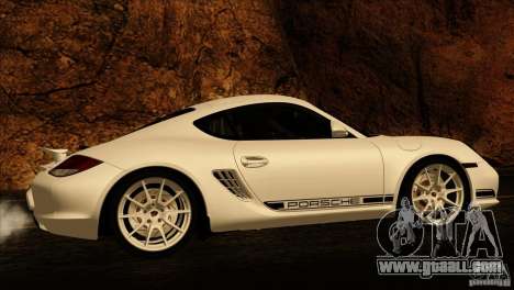 Porsche Cayman R 987 2011 V1.0 for GTA San Andreas