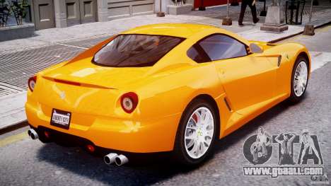 Ferrari 599 GTB Fiorano for GTA 4