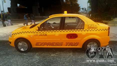 Dacia Logan Facelift Taxi for GTA 4