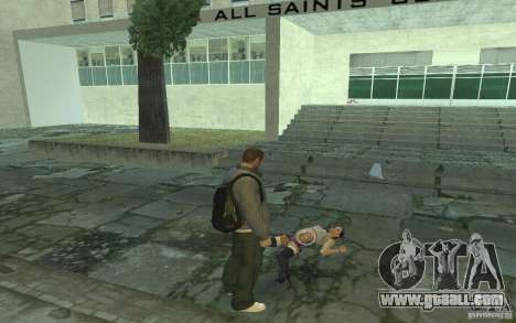 Animation of GTA IV for GTA San Andreas