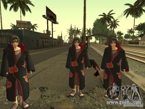The Akatsuki gang for GTA San Andreas