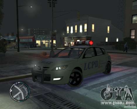 Mazda 3 Police for GTA 4