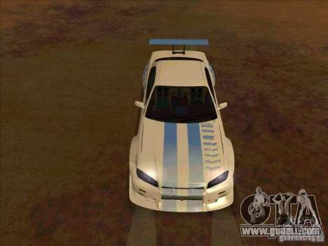 Nissan Skyline GT-R R34 2 Fast 2 Furious for GTA San Andreas