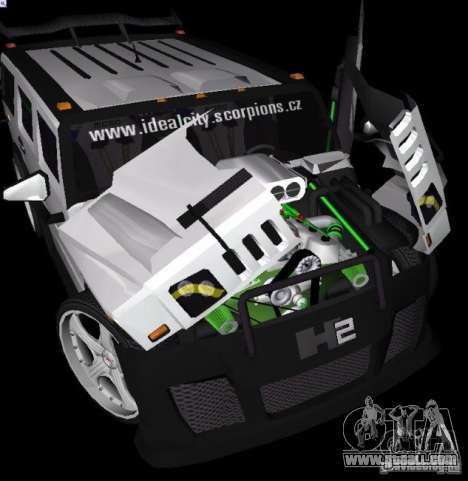AMG Hummer H2 Hard Tuning v2 for GTA Vice City
