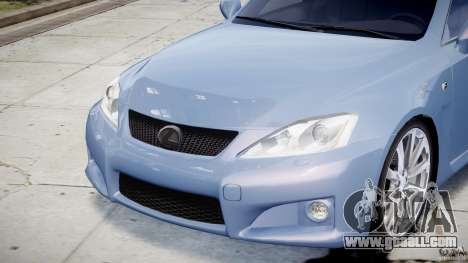 Lexus IS F for GTA 4
