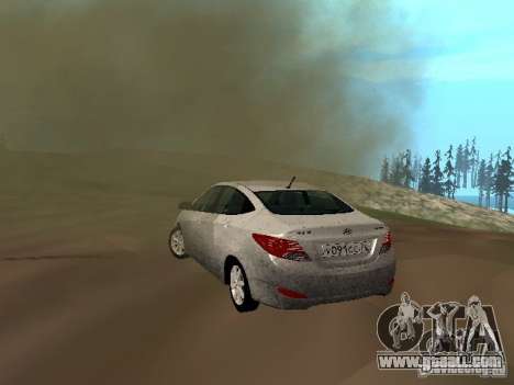 Hyundai Solaris for GTA San Andreas