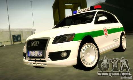 Audi Q5 TDi - Policija for GTA San Andreas