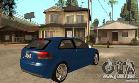 Audi S3 2007 - Stock for GTA San Andreas