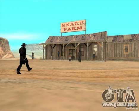 Cowboy duel for GTA San Andreas
