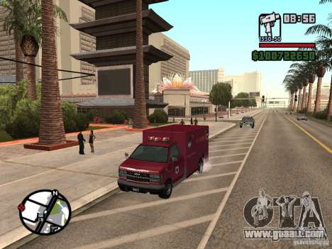 Ambulance from GTA IV for GTA San Andreas