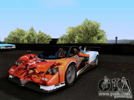 Pagani Zonda EX-R for GTA San Andreas