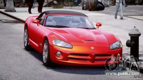 Dodge Viper SRT-10 2003 1.0 for GTA 4