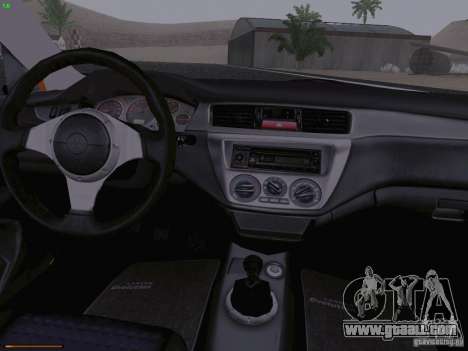 Mitsubishi Lancer Evolution VIII for GTA San Andreas