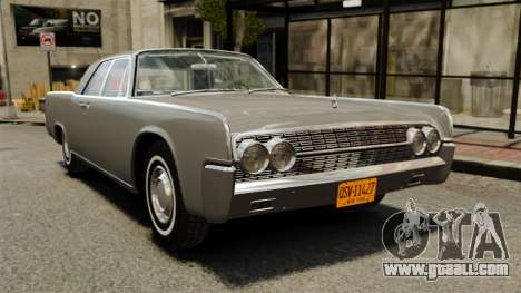 Lincoln Continental 1962 for GTA 4